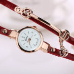 lustrous Metal Strap Wrist Watch Bracelet Quartz watch Woman Ladies Watches Clock Female Fashion Women Watches 1