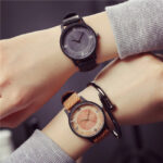 Retro Wood Design Wrist Watch