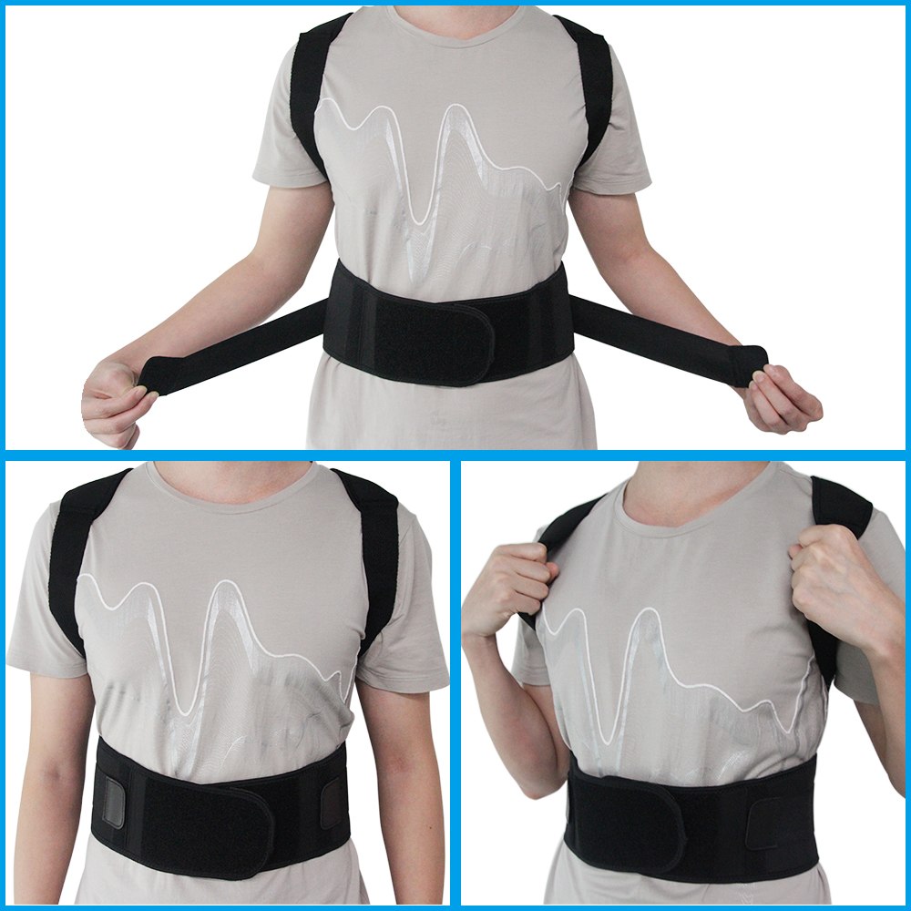 Aptoco Magnetic Therapy Posture Corrector Brace Shoulder Back Support Belt for Men Women Braces & Supports Belt Shoulder Posture 3 Aptoco Magnetic Therapy Posture Corrector Brace Shoulder Back Support Belt for Men Women Braces & Supports Belt Shoulder Posture 3