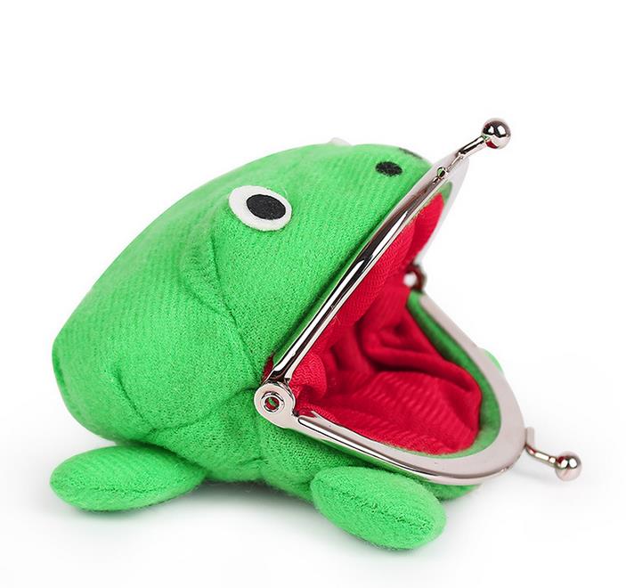 Green Frog Funny Purse Green Frog Funny Purse