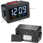 Wake Up Digital Alarm Clock with Temp meter 5