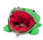 Green Frog Funny Purse 1