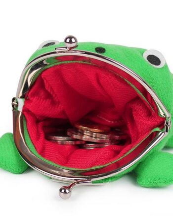 Green Frog Funny Purse 1